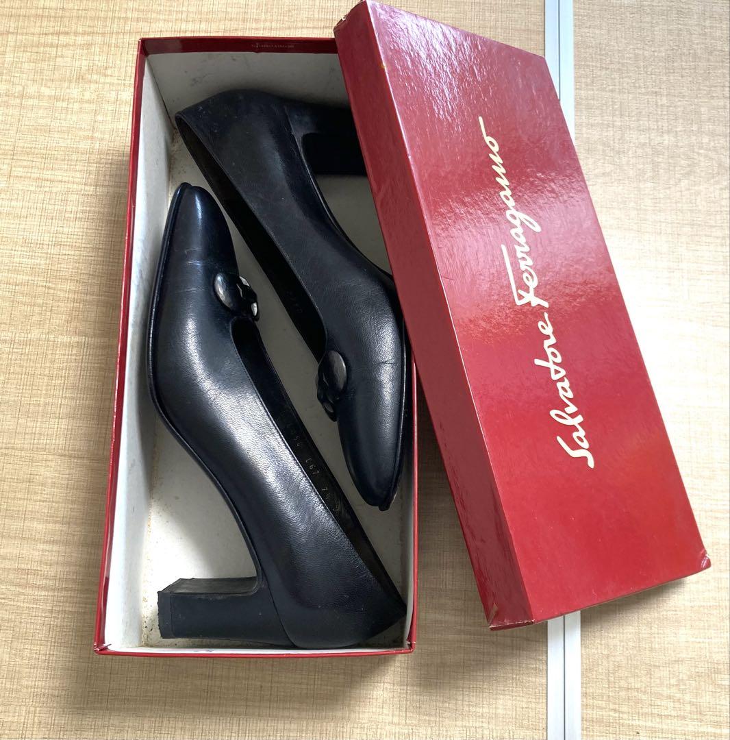 【イタリア製】Salvatore Ferragamo、パンプス、ハイヒール