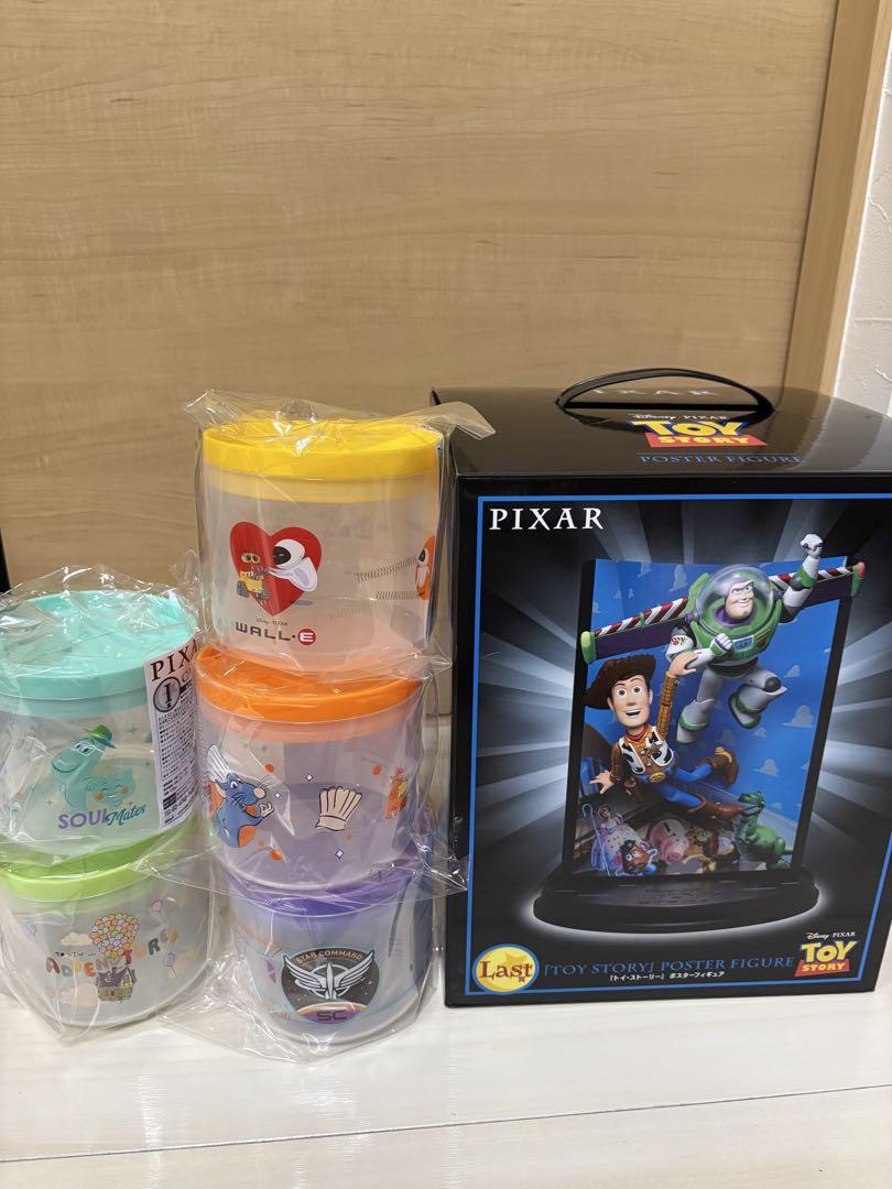 ピクサー ハッピーくじトイストーリー ポスターフィギュア ラストワン　おまけ付き