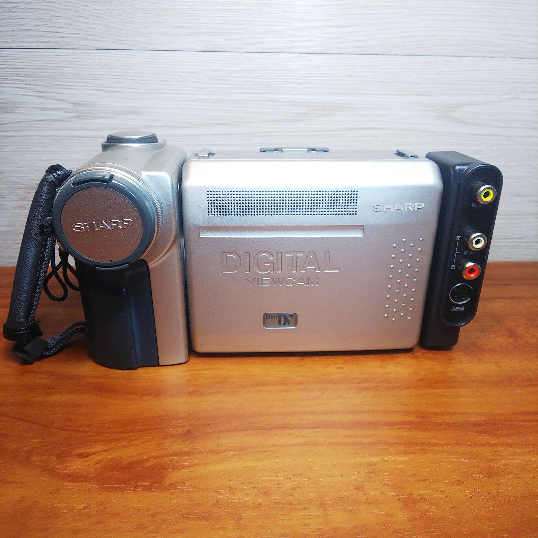SHARP MiniDV ビデオカメラ VL-DC3 動作品 - メルカリ