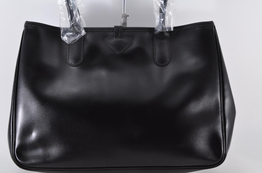 未使用 Longchamp ロンシャン ロゾ トグル トートバッグ オールレザー