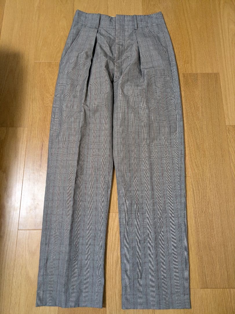 極美品　イザベルマランエトワール　グレンチェック　ワイドパンツ　36 レディース 7,917円