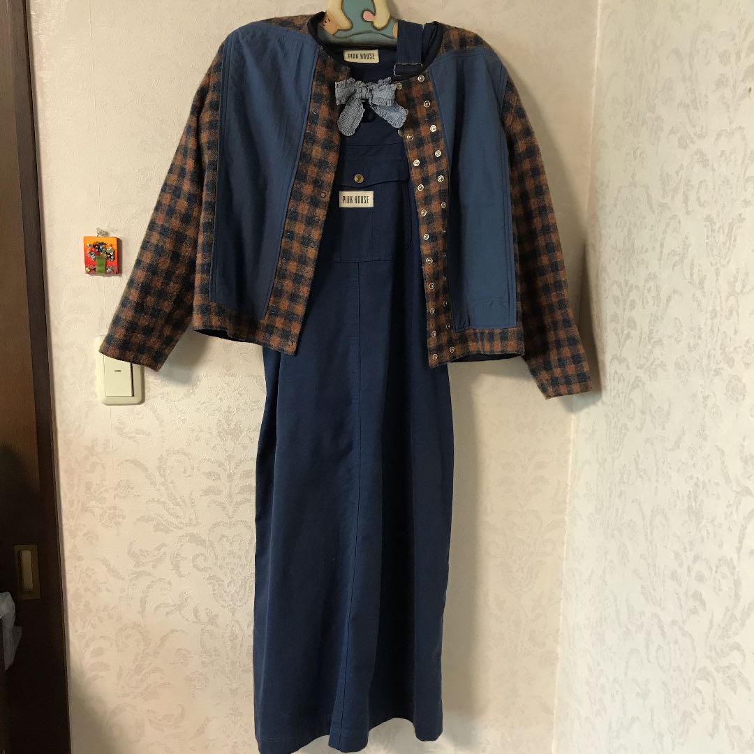 お値下げ❣️ピンクハウス　ジャンパースカート