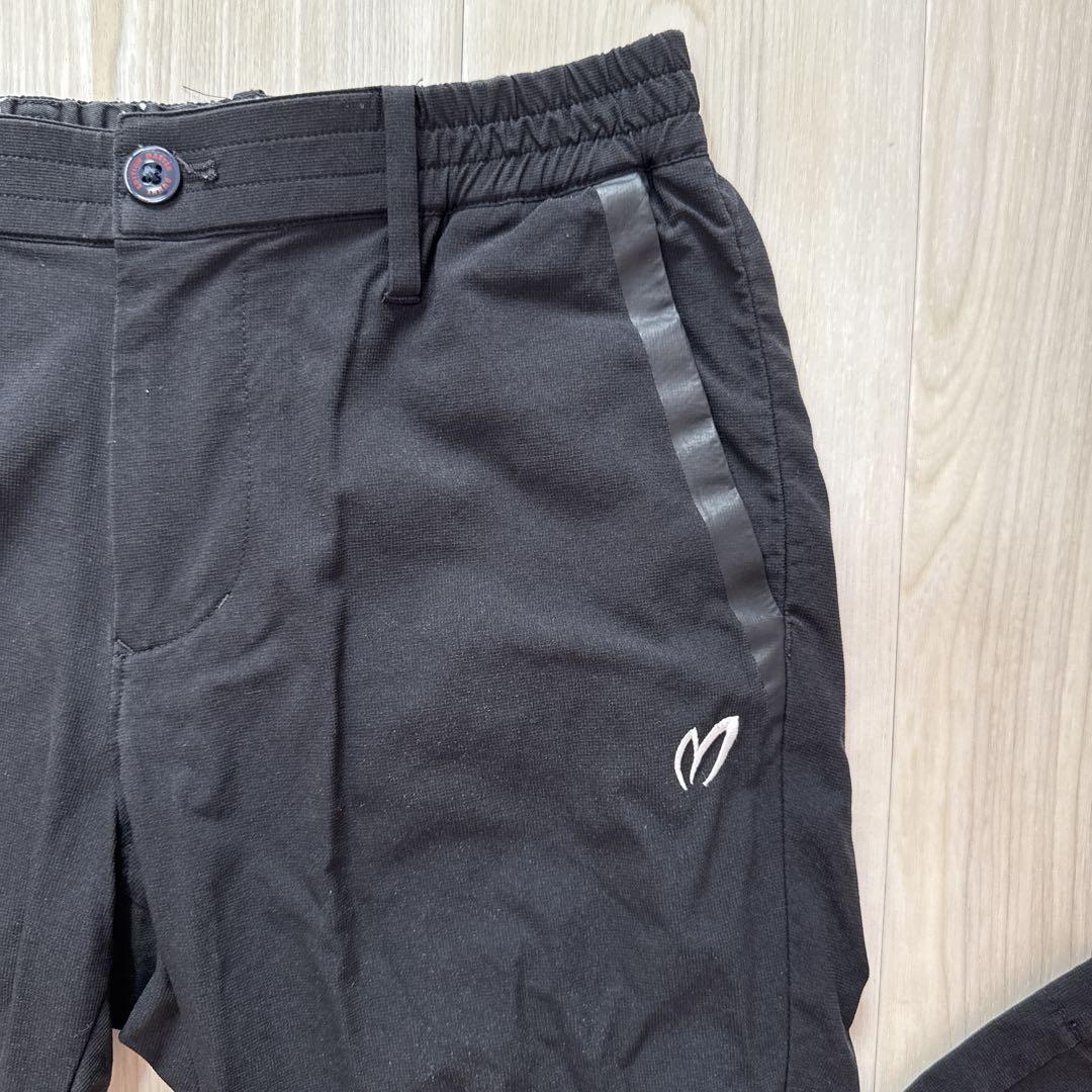 マスターバニー　パンツ　黒　ブラック　3 S ストレッチ　春夏　色褪せ無し マスターバニー パンツ 黒 ブラック 3 S ストレッチ 春夏 色褪せ