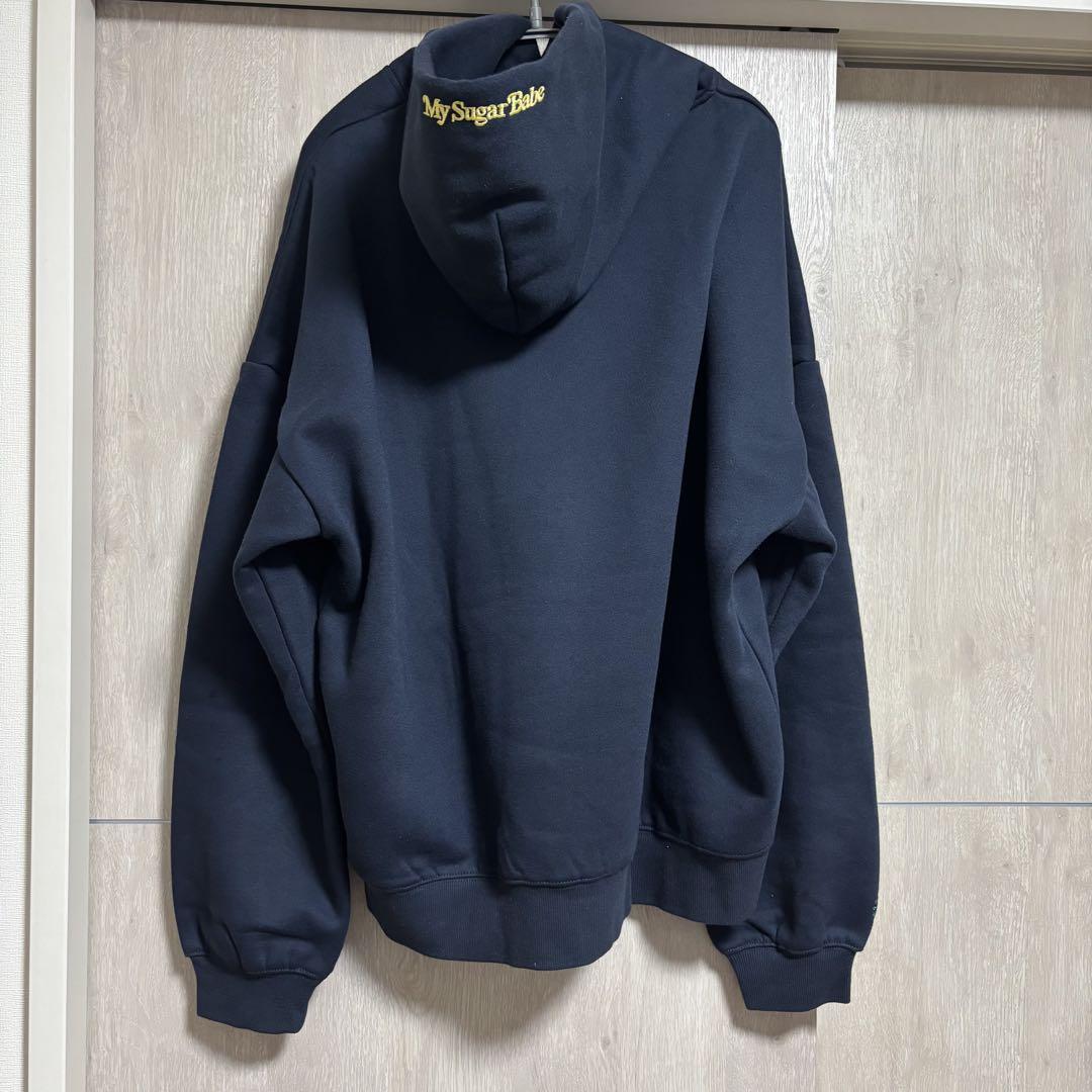 即完売品】新品タグ付き MSB ワッペンフーディXLネイビー