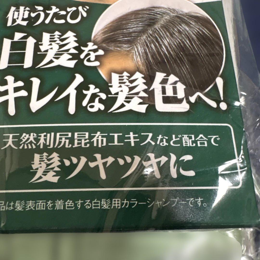 利尻カラーシャンプー ナチュラルブラウン お試し6袋入り 未使用