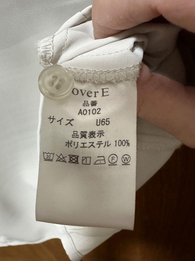 完売品】overE フロントツイストブラウス U65 エクリュ - メルカリ