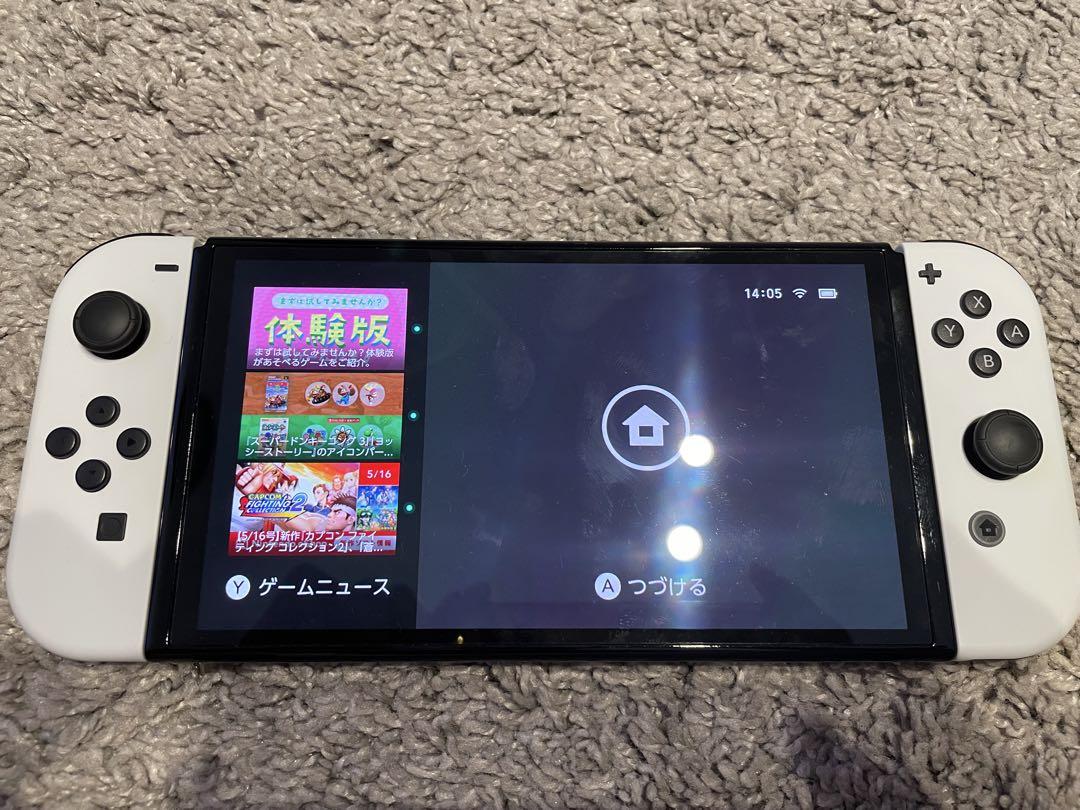 状態良好‼︎ Nintendo Switch 有機ELモデル ホワイト/ブラック
