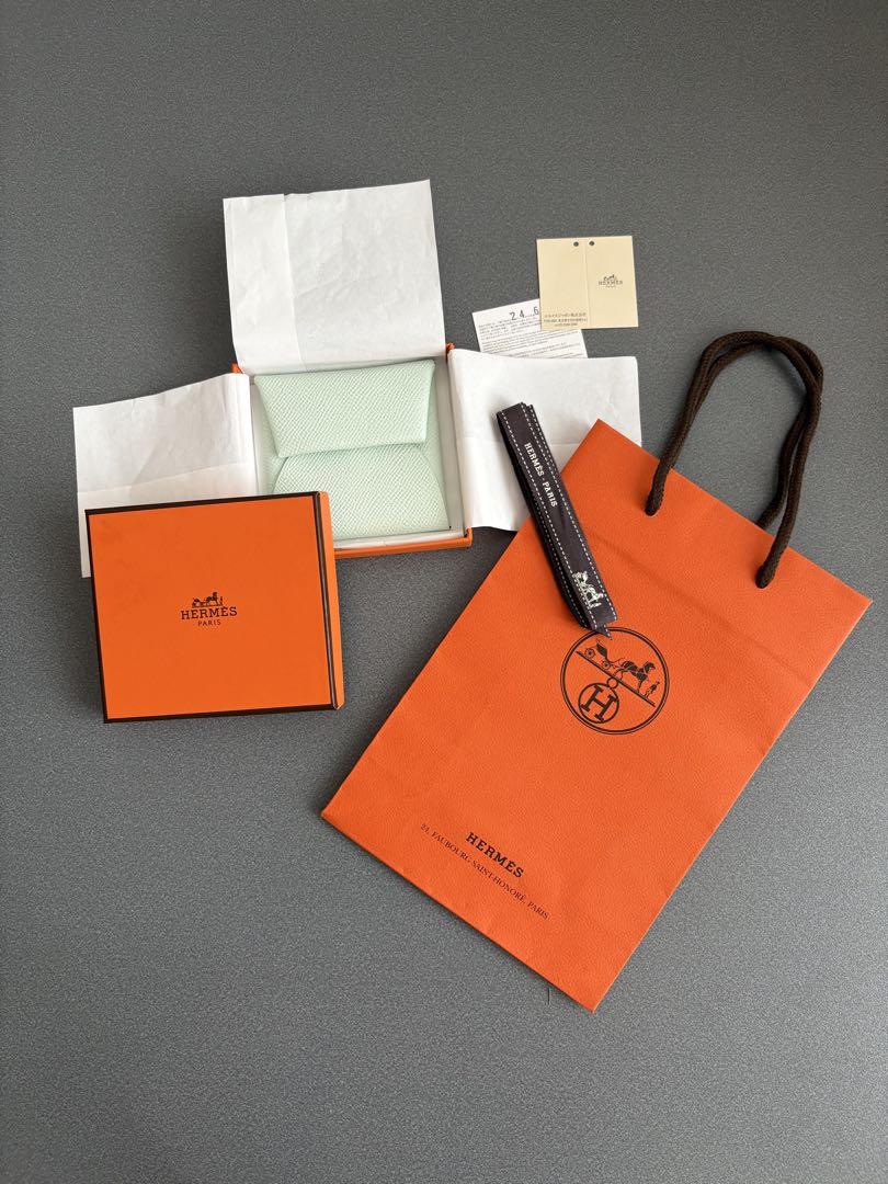 エルメス HERMES バスティア ヴェールペパーミント W刻印 エルメス HERMES バスティア ヴェールペパーミント W刻印