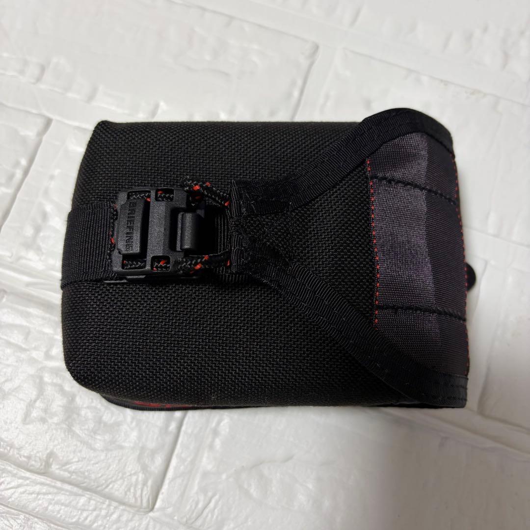 美品 ブリーフィング ラウンド小物 TL スコープボックスポーチ 黒