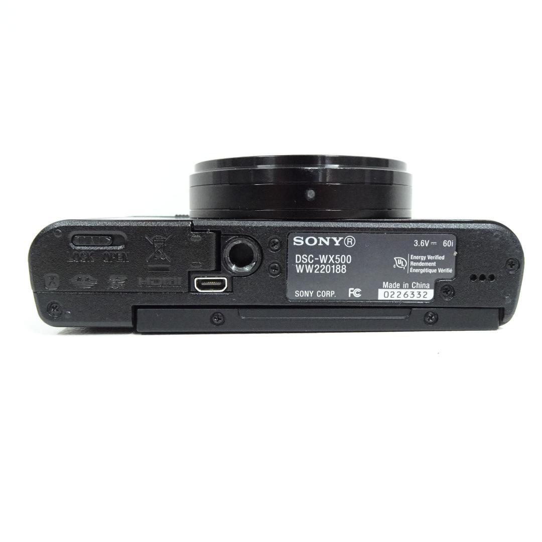 ♡*様 SONY DSC-WX500 デジタルカメラ ブラック 光学30倍ズーム