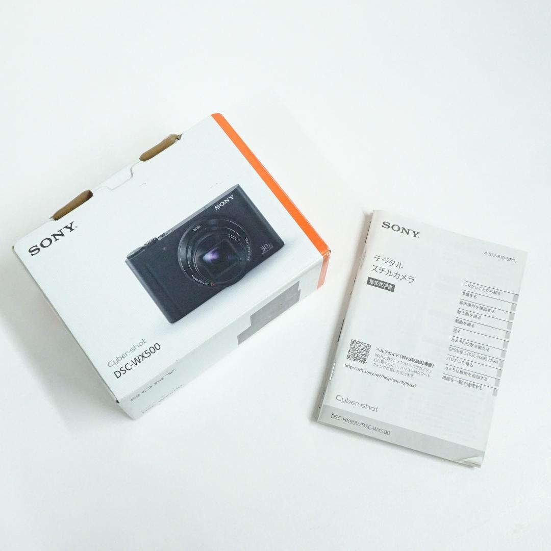 ♡*様 SONY DSC-WX500 デジタルカメラ ブラック 光学30倍ズーム