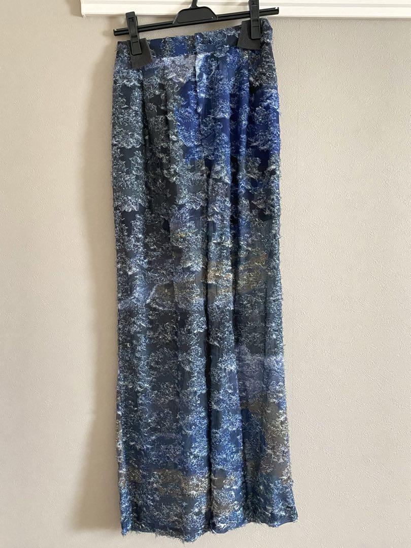 MEDI RACHEL FLUFFY ART PANTS Mサイズ