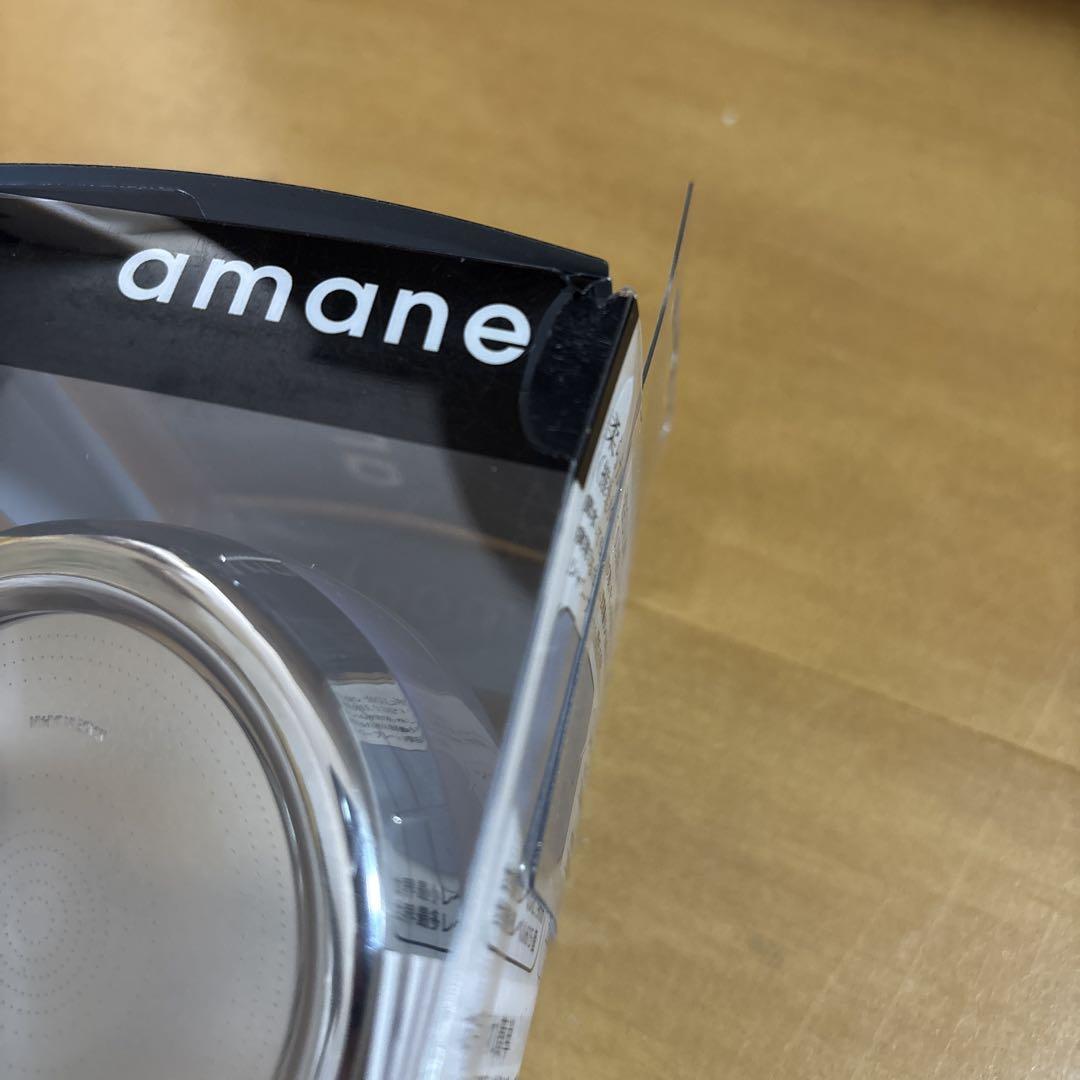 amane アマネ スタンダード シャワーヘッド マイクロナノバブル クリア