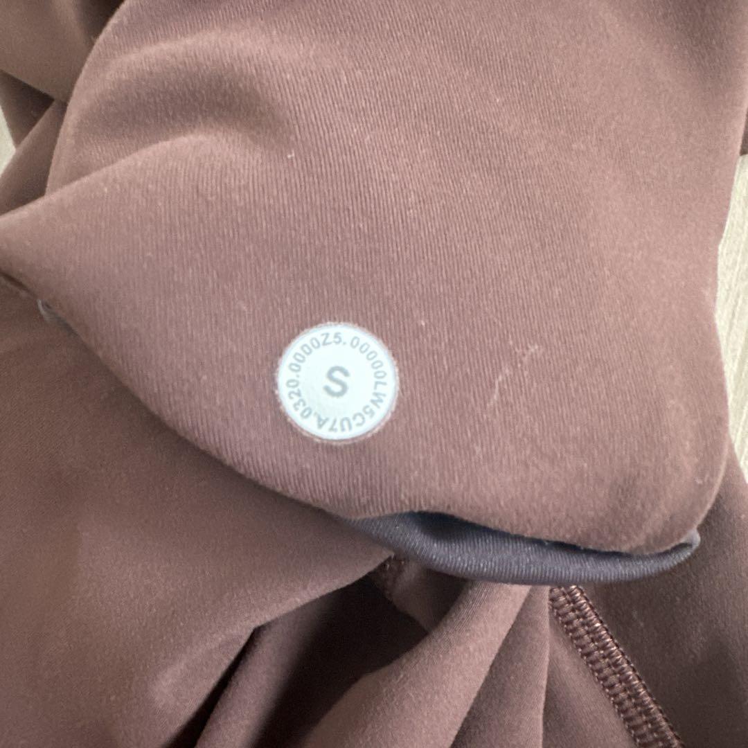Lululemon ブラウン ヨガパンツ レギンス サイドポケット付き