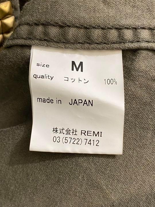 REMI スタッズ ワッペン VWGgl-m82725364925 RELIEFミリタリーシャツ 大人気格安