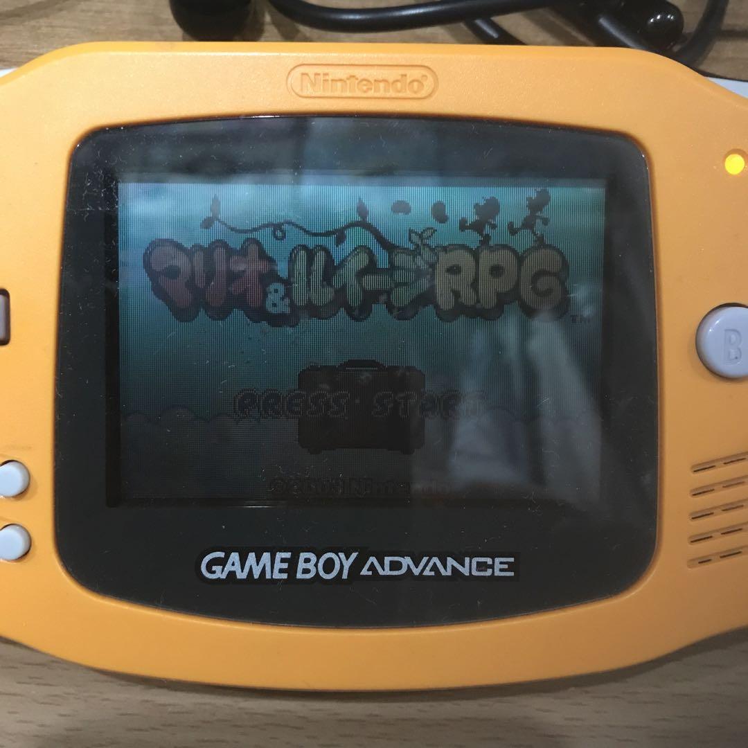 ゲームボーイアドバンス　オレンジ