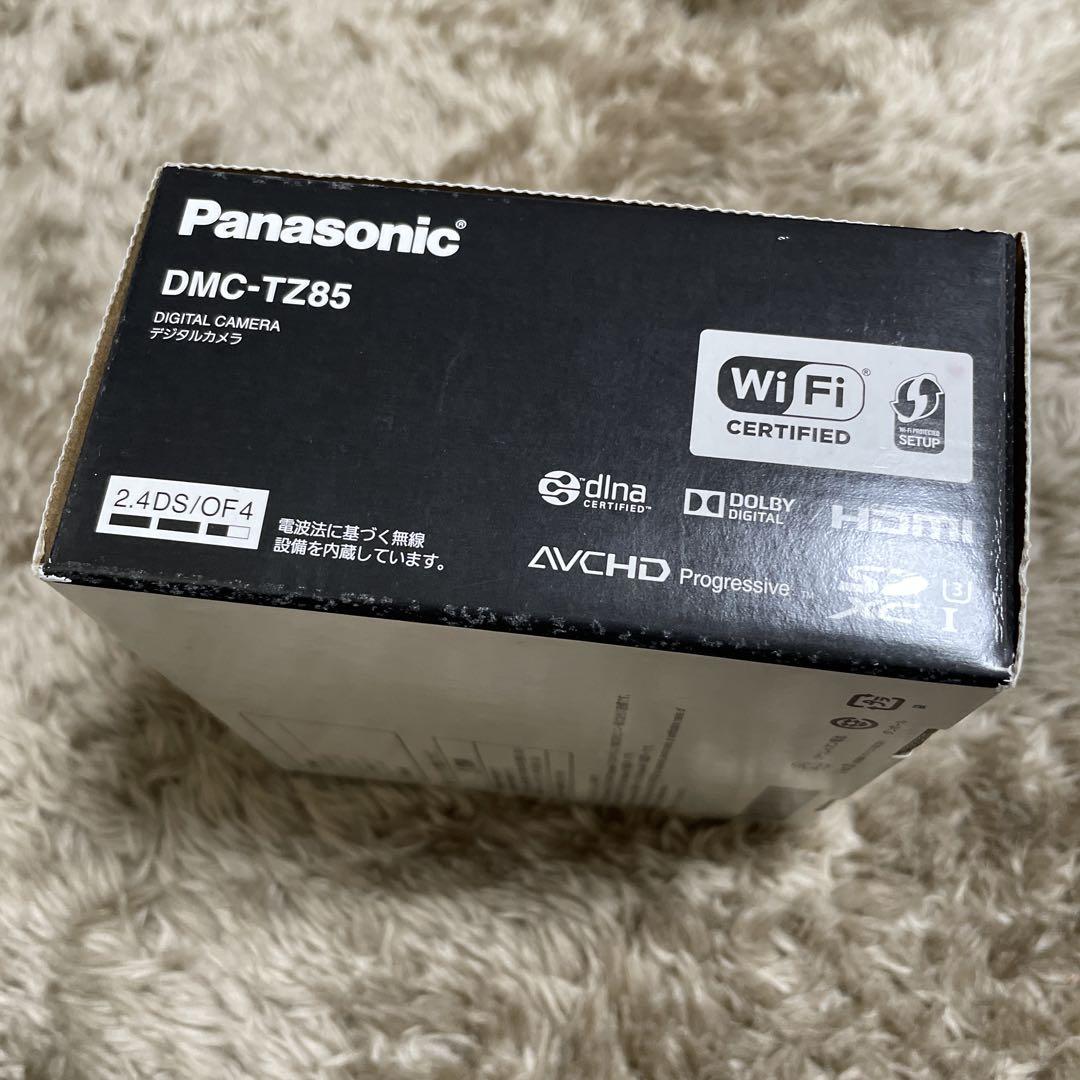 【未使用品】Panasonic4Kデジカメ LUMIX DMC-TZ85-W
