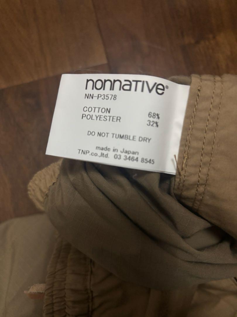 【未着用】ノンネイティブ　リブパンツnonnative EASY PANTS