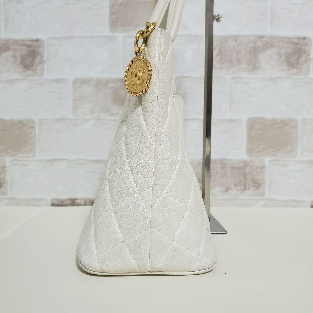 美品✨ シャネル 復刻トートバッグ　ココマーク　ゴールド金具