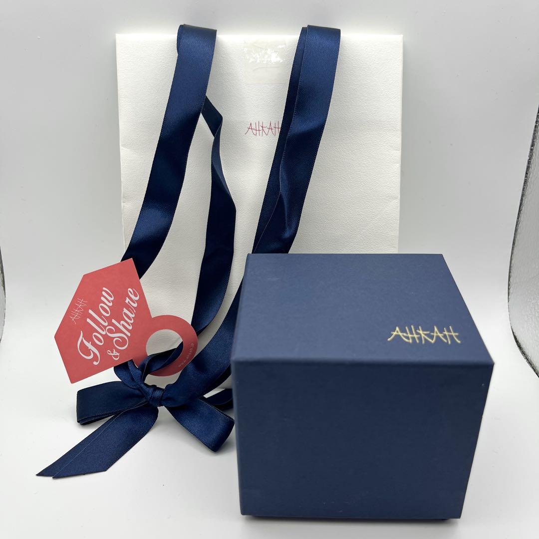 AHKAH アーカー ネックレス K18 ダイヤ 【ケース•販売証明書付き】