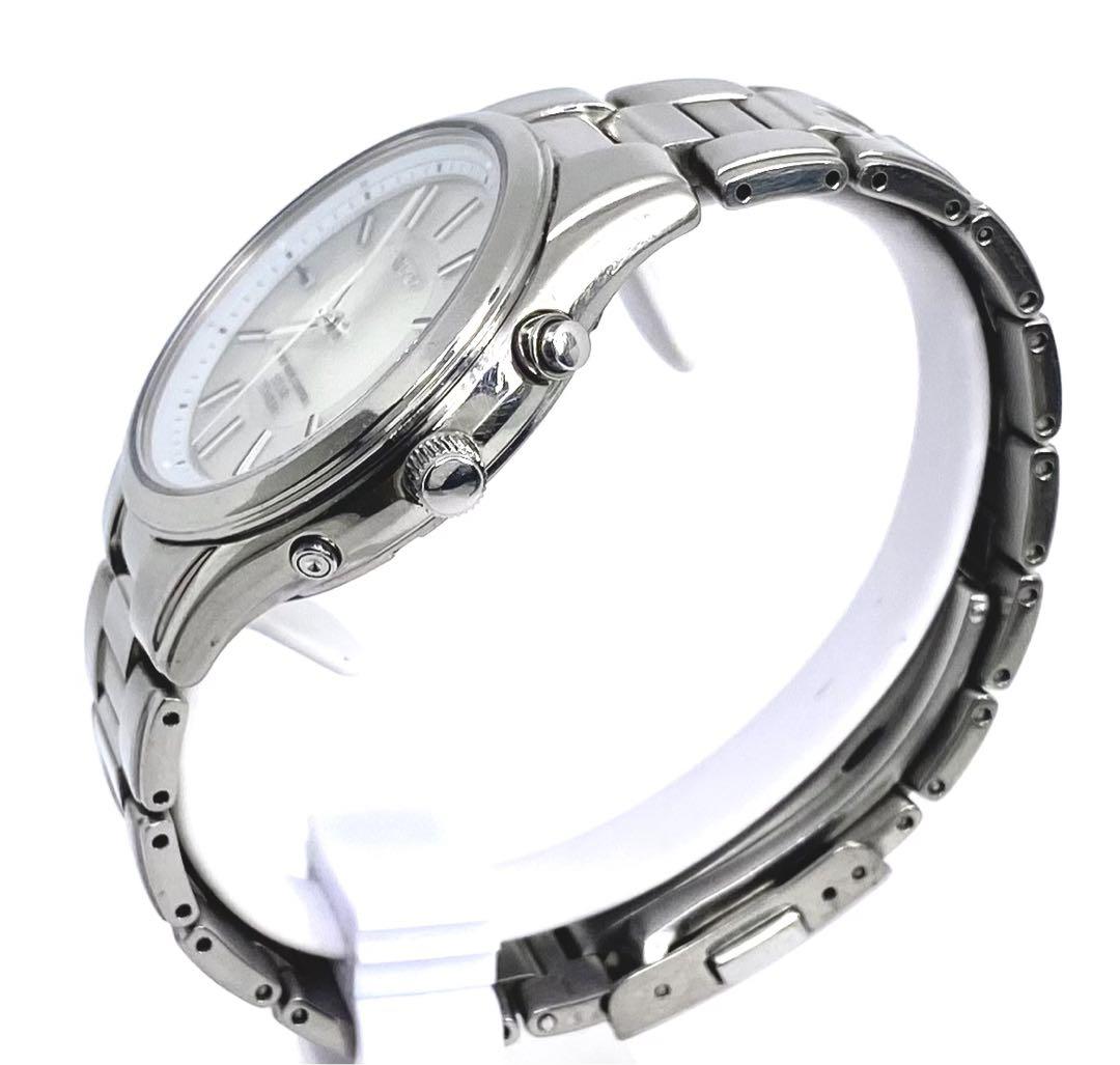 SEIKO☆電波ソーラー☆渡辺力監修モデル☆チタン☆ルミブライト☆軽量☆日本製