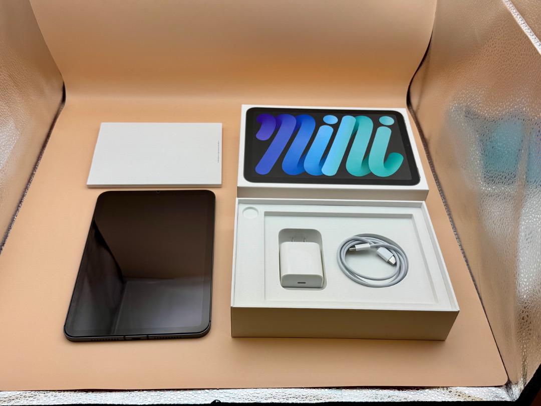 セルラー iPad mini 第6世代 (256GB) Apple Pencil iPad mini Wi‑Fi + Cellularモデル 256GB - スペースグレイを