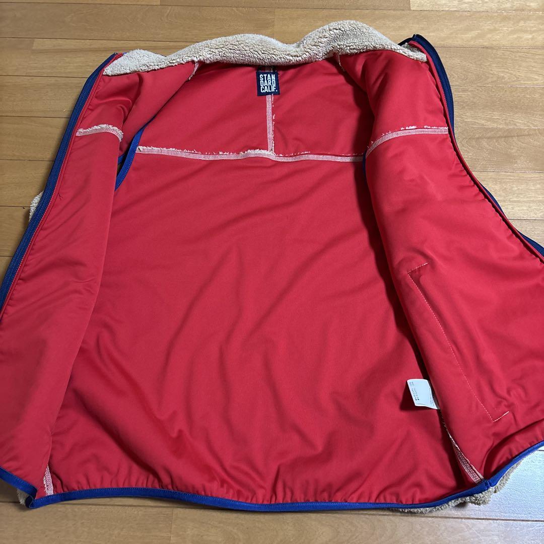 STANDARD CALIFORNIA フリースベスト ベージュ