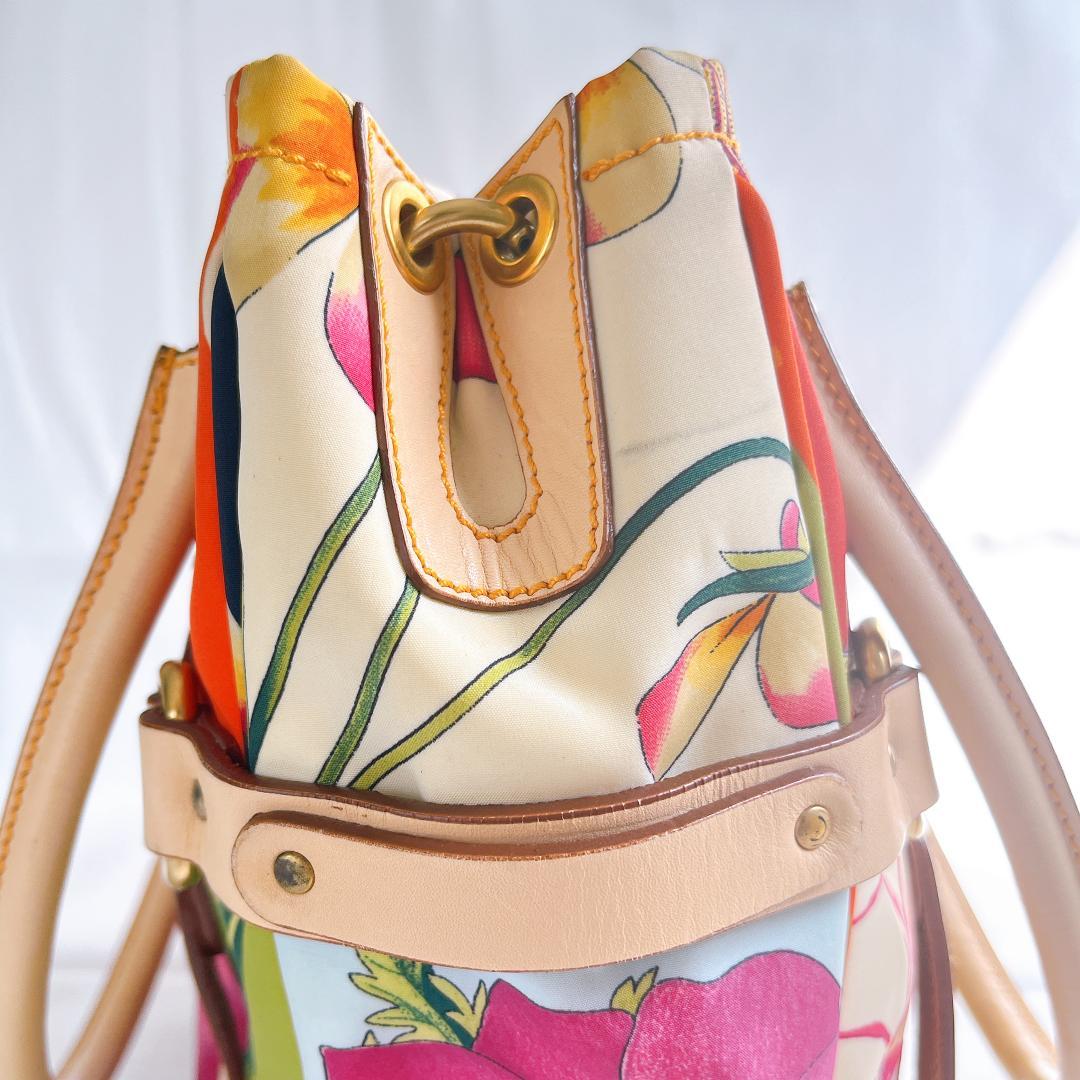 Salvatore Ferragamo レオパード柄 ハンドバッグ マルチカラー