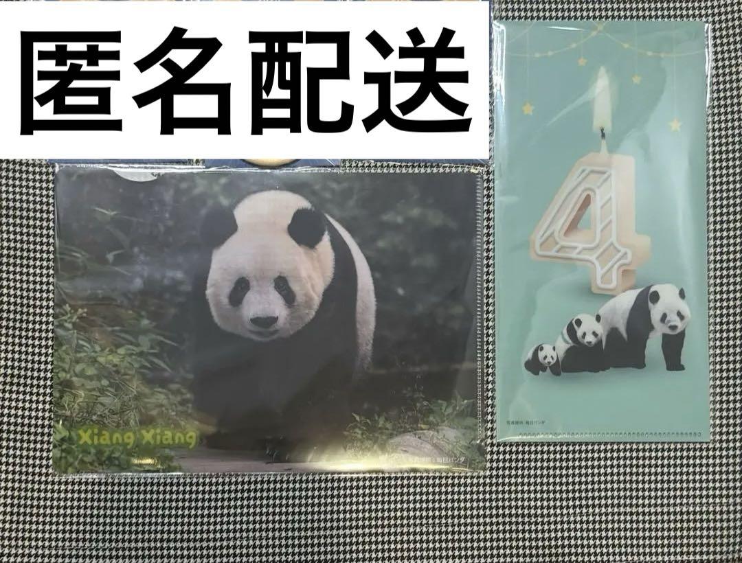 シャンシャン　クリアファイル　チケットホルダー　パンダ　上野松坂屋 上野松坂屋 パンダ シャンシャン クリアファイル チケット