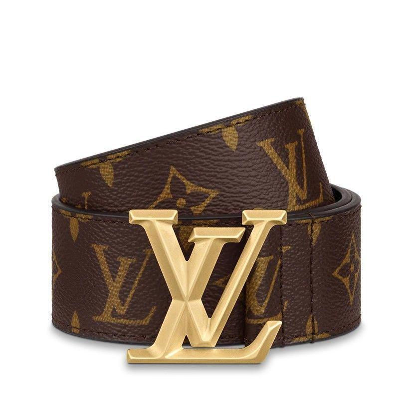 LOUIS VUITTON ルイヴィトン ベルト　モノグラム　ゴールド