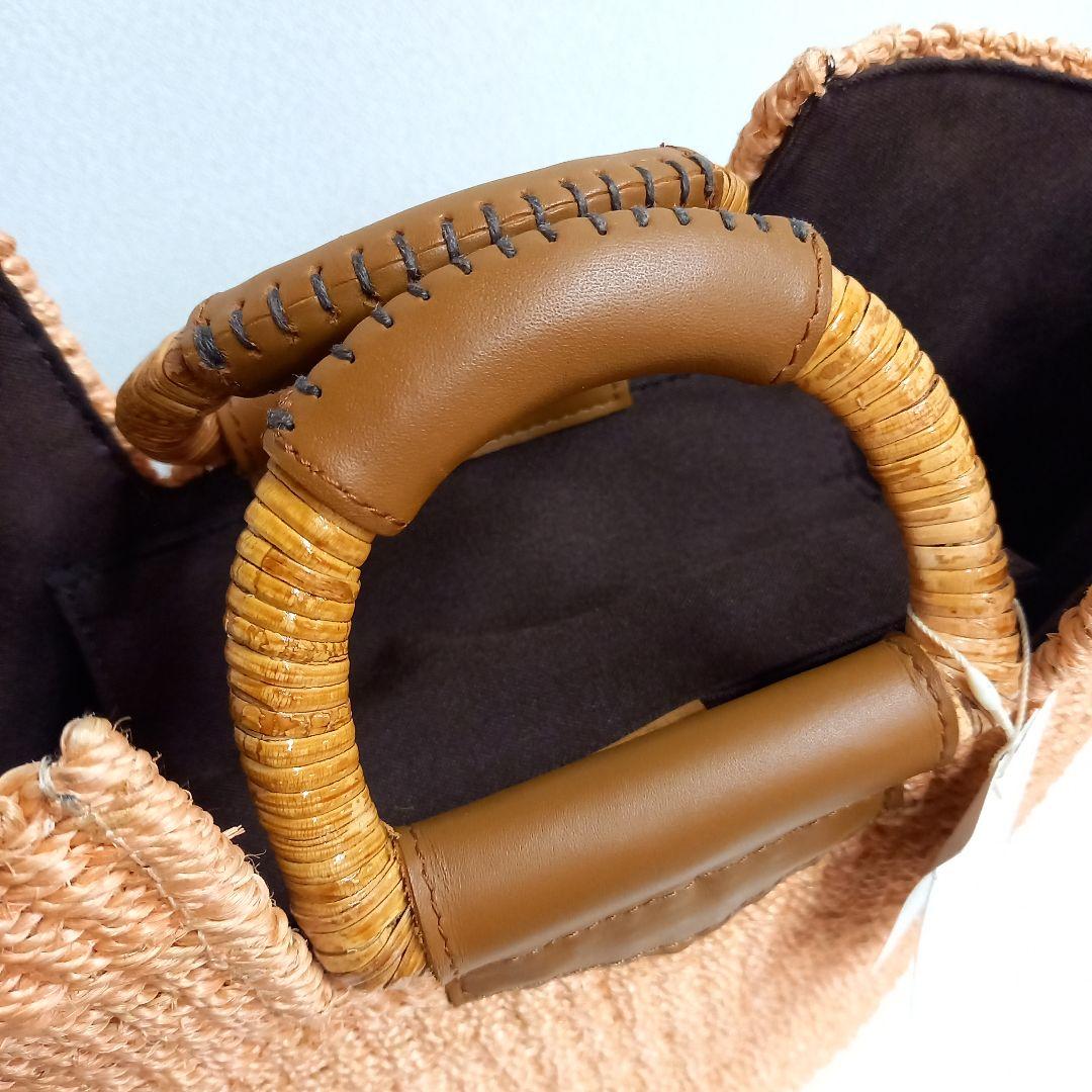 TOPKAPI トレジャートプカピ アバカ かごバッグ 新品未使用 ピンク