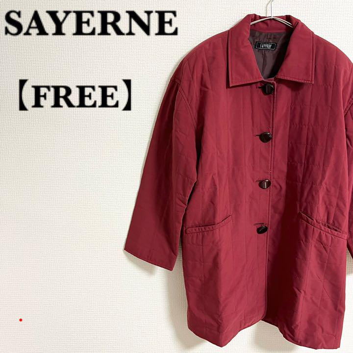 SAYERNE サヤーヌ/赤コート F