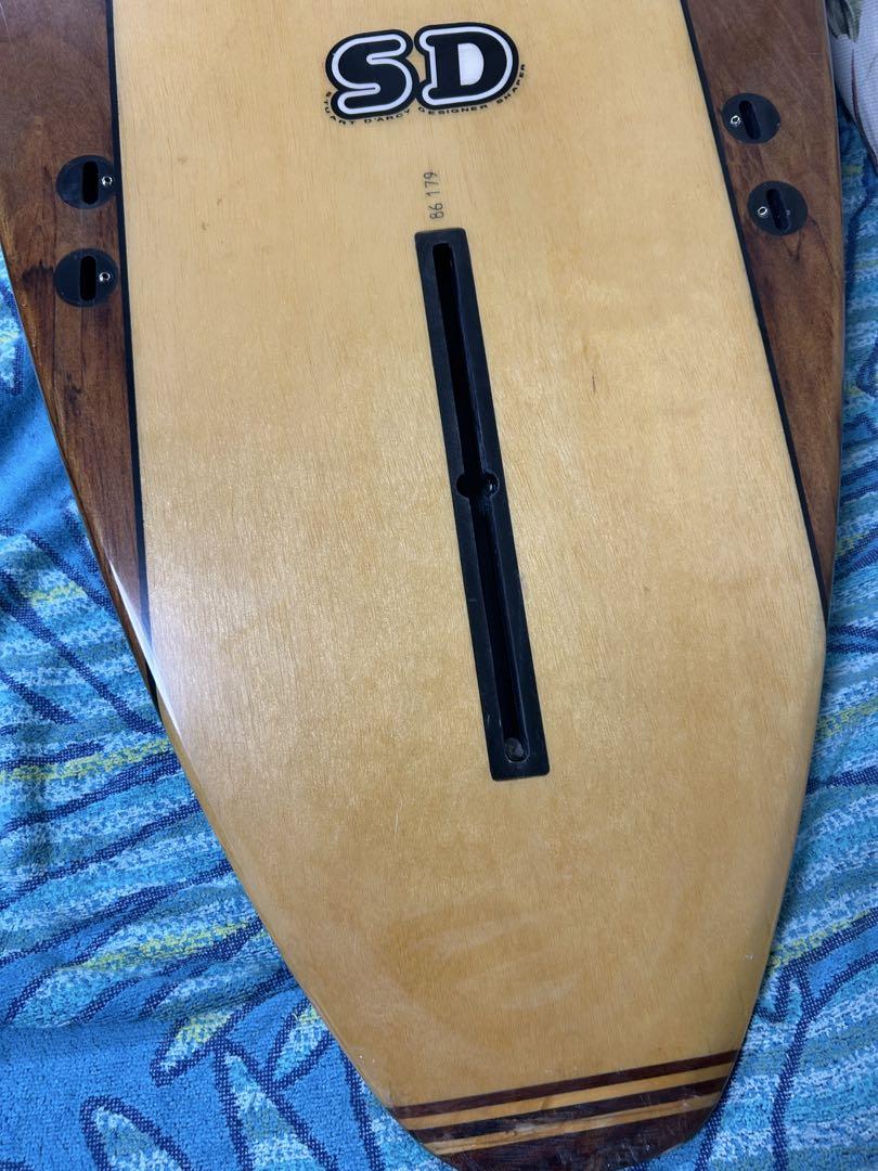 【美品】D'ARCY サーフボード Vudu 8'4 ロングボード