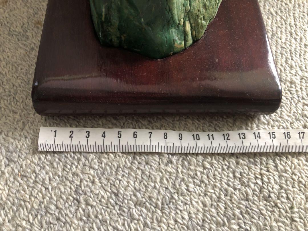 飾り石　鑑賞石　緑石　パワーストーン