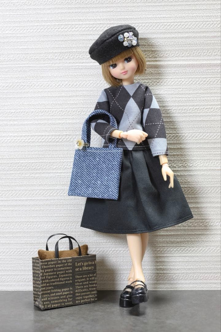リカちゃん人形 洋服 ハンドメイド 1010 リカちゃん人形 洋服 ハンドメイド 1010