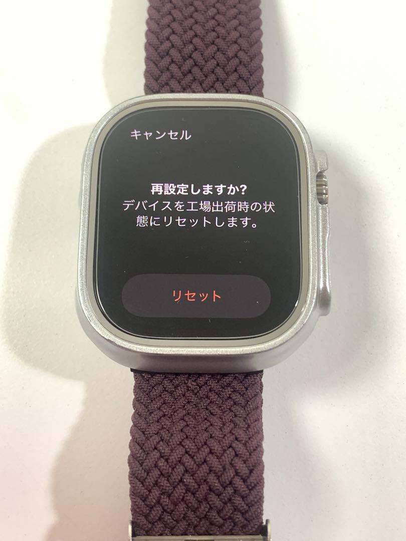 ★美品 アップルウォッチ ウルトラ 本体 49mm M GPS+Cellular