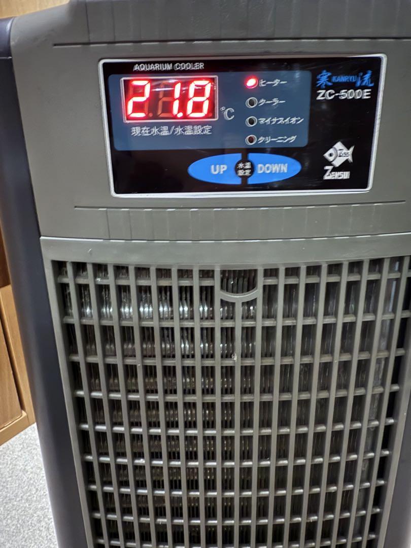 海水魚　クーラー　ゼンスイZC-500E 電源入りますがジャンク品