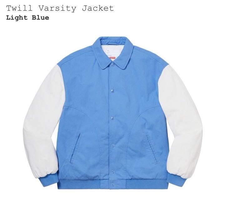 【S】 Twill Varsity Jacket