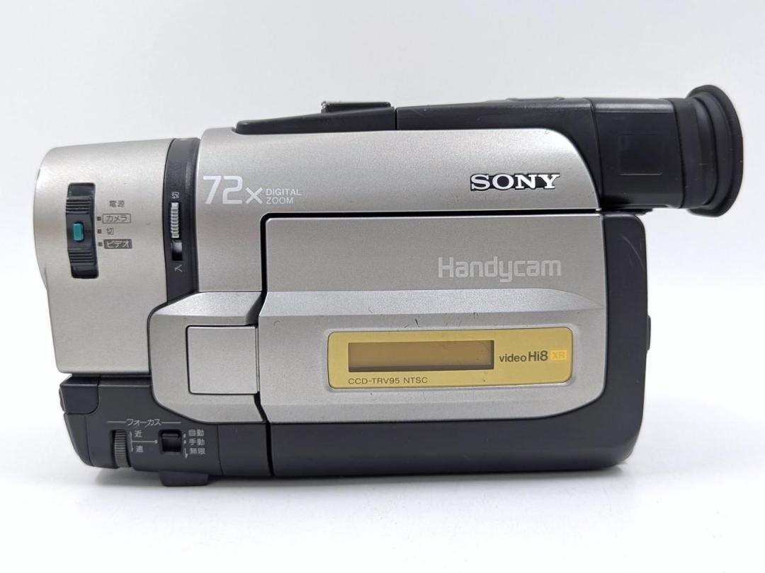 8mmテープのダビングに！ SONY ビデオカメラ CCD-TRV95 03