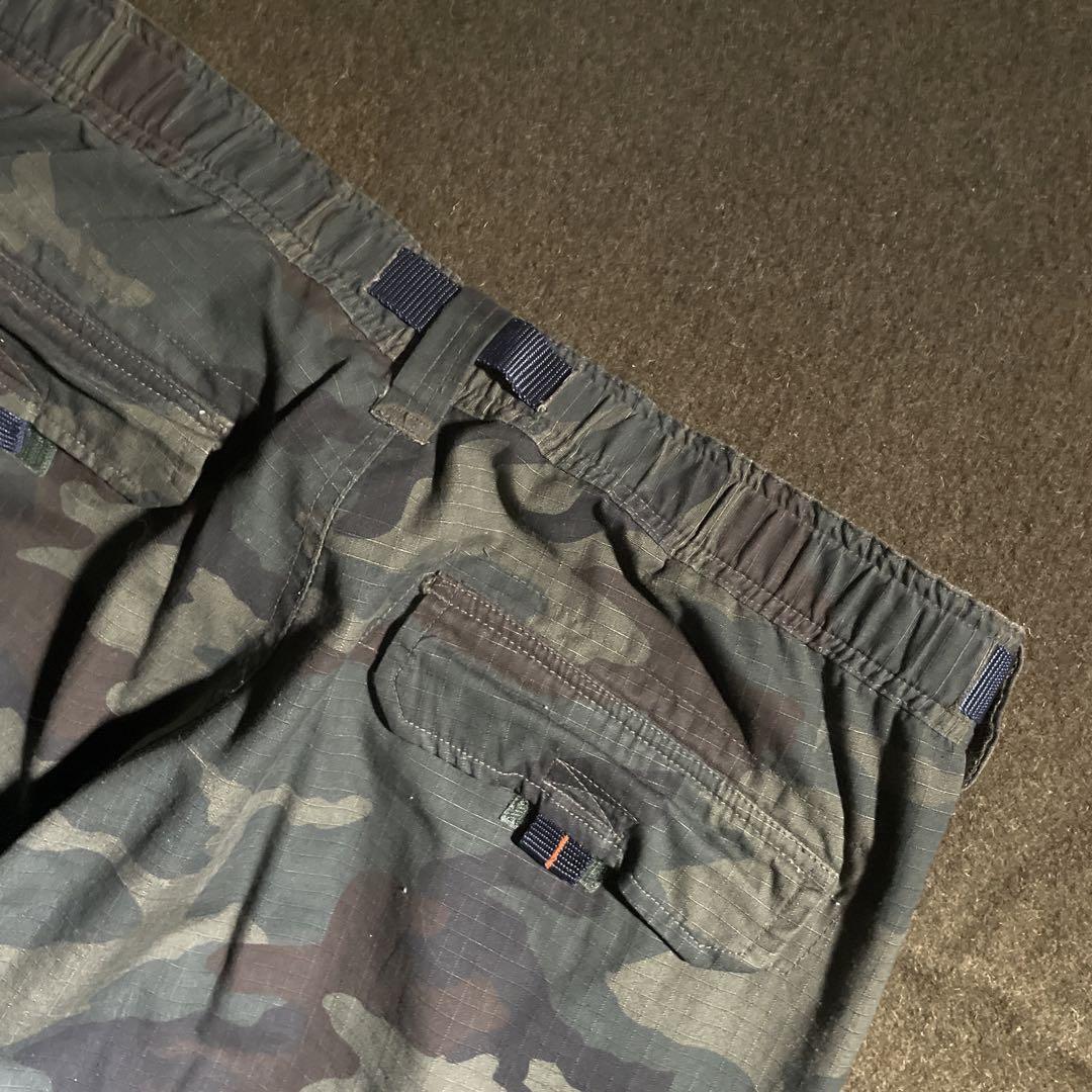 90s HOBO バギーワイド　パラシュート型　カモフラージュ　パンツ　L 90s HOBO バギーワイド パラシュート型 カモフラージュ パンツ L