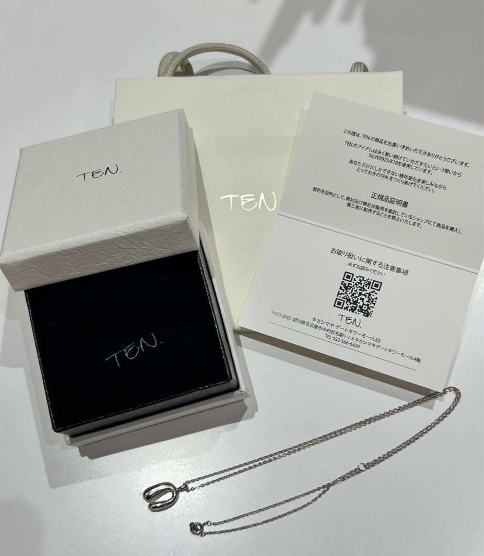 TEN. アーチネックレス　SV