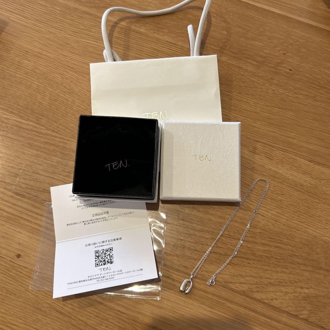 TEN. アーチネックレス　SV