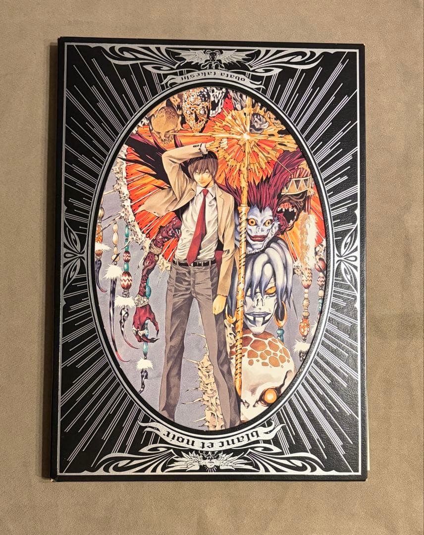 初版 小畑健画集 blanc et noirイラスト集