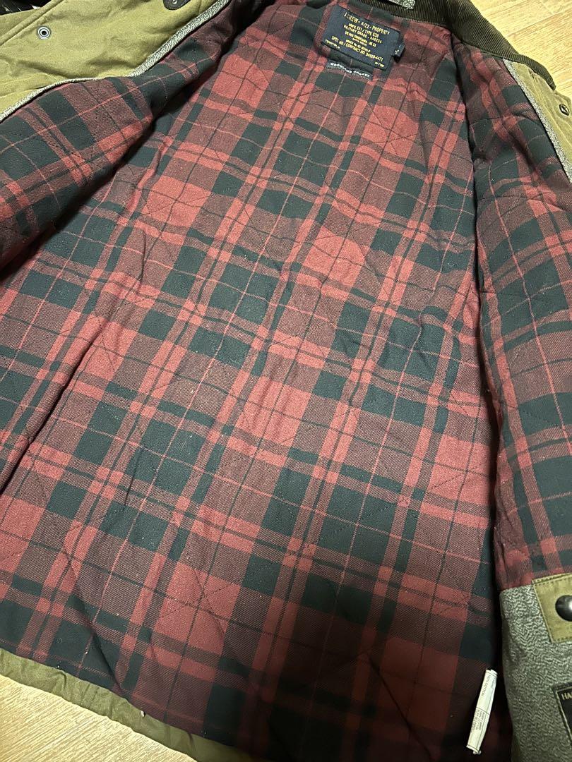 レア J.CREW HOOK WOODLAND JACKET オイルド加工 M