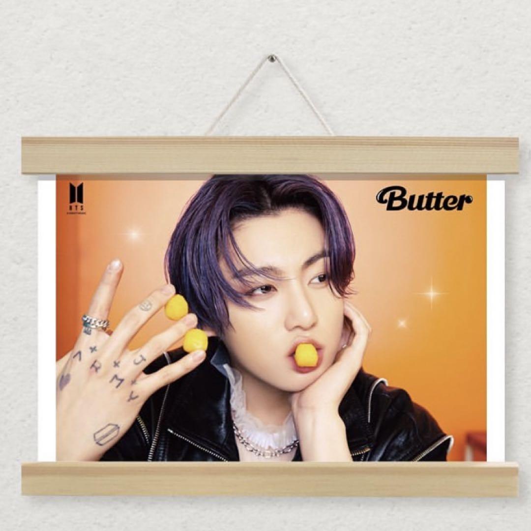 BTS ジミン キュービックペインティング Butter 壁掛け 新品未