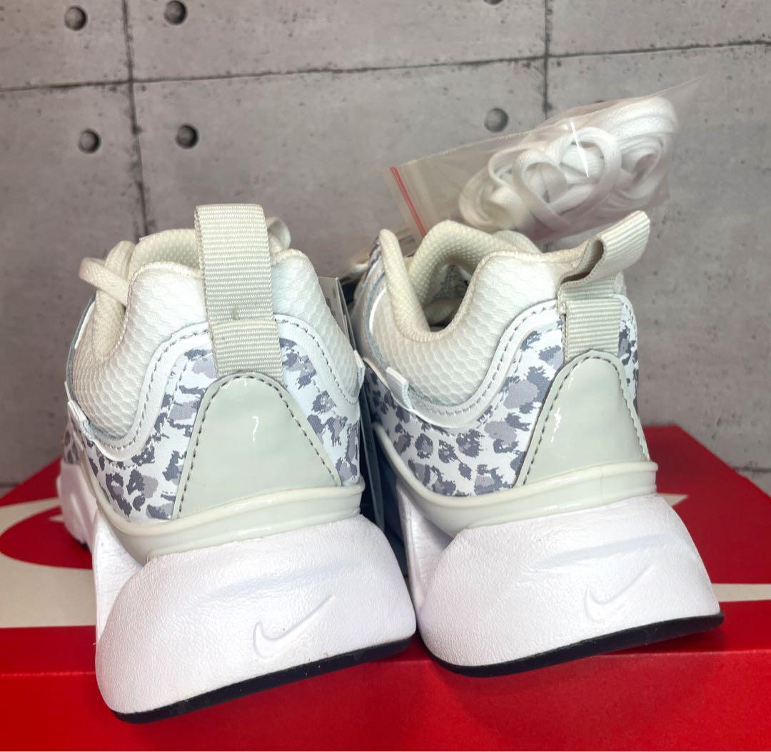 NIKE RYZ365 2 厚底　24.5cm ホワイト　ヒョウ柄　アニマル柄