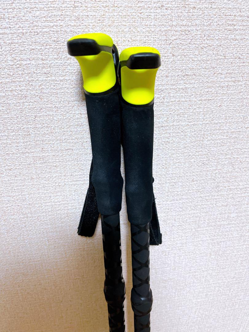 美品 G3 VIA CARBON SHORT バックカントリー用 スキーポール
