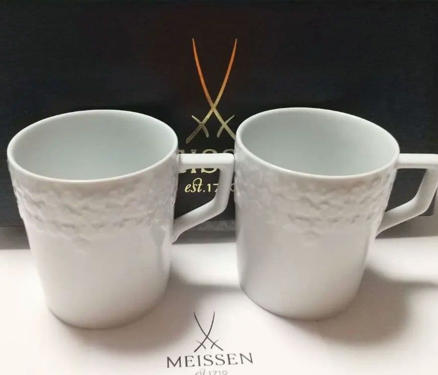 生産完了商品 マイセン ロイヤルブラッサム ペア マグカップ フラワー