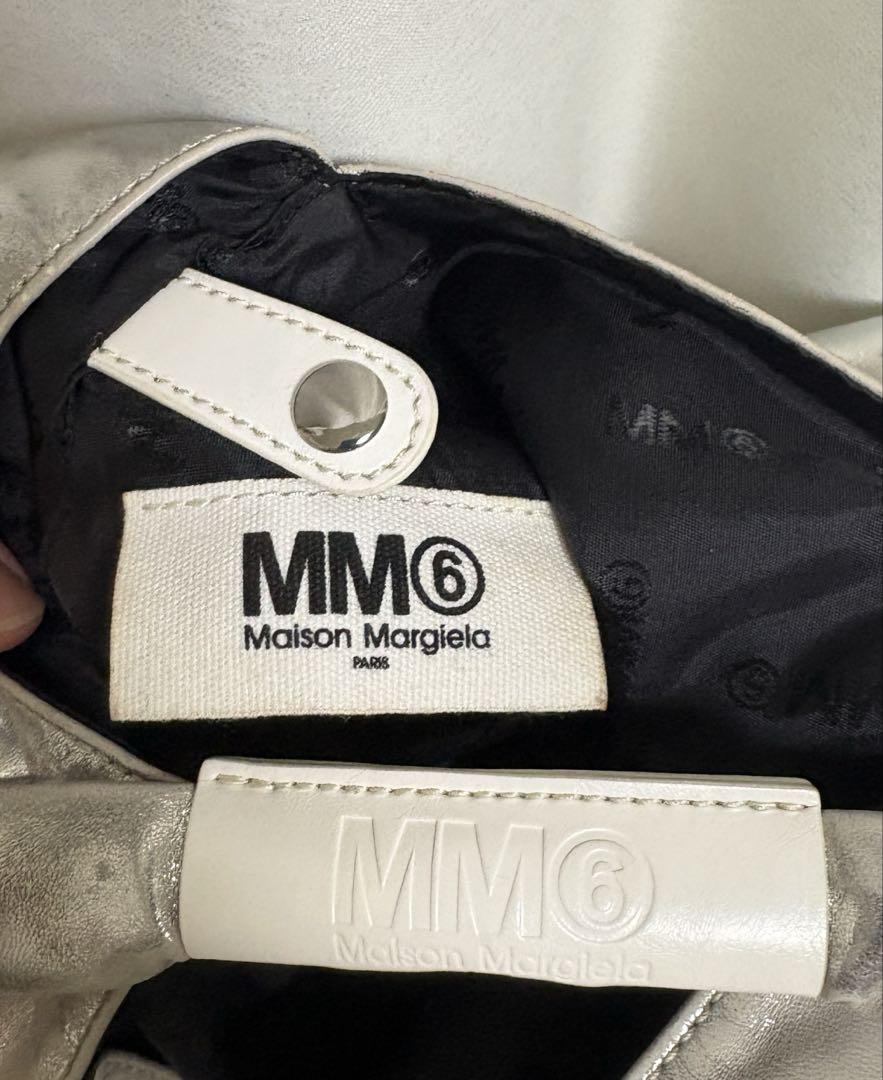 MM6 Maison Margiela シルバー バッグ　トートバッグ
