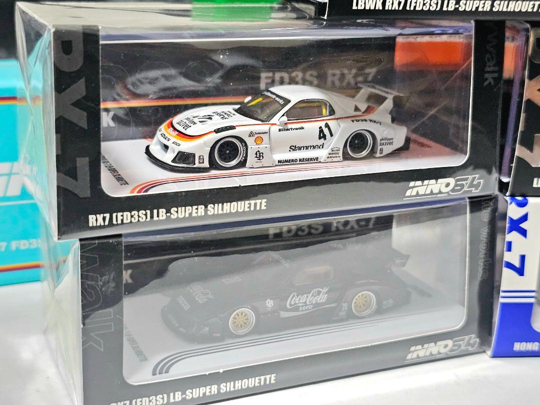 INNO64 イノモデルマツダ RX7 FD3S LBWKスーパーシルエット6個
